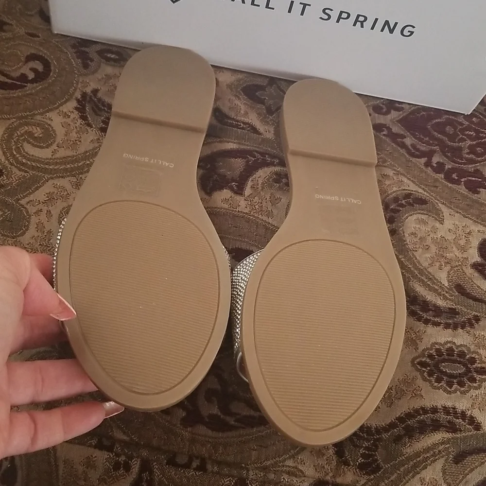 ❎$40 BUNDLED❎Call It Spring Bling Slides - Picture 5 of 9